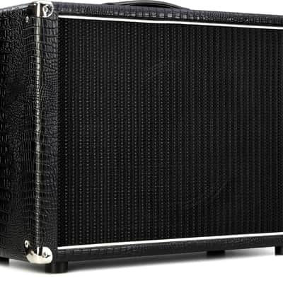Amplified Nation 1 x 12-inch Speaker Cabinet - Black Croc w/ Black Grille image 1