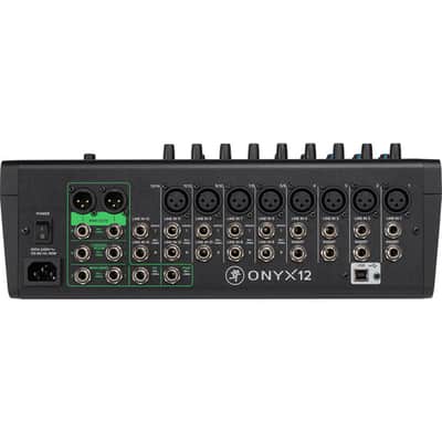 Mackie Onyx12 12-Channel Analog Mixer with Multitrack USB image 3