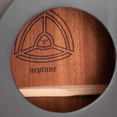 Lindo Neptune V3 Electro Acoustic Guitar with Sapele Back and Sides / Mahogany Neck / Spruce Top / Luminlay Side Dots / Planet Core 12th Fret Inlay - Matte Black image 9