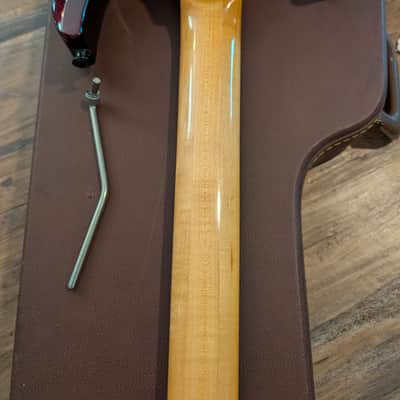 1990 Hamer Californian Elite Electric Guitar Black Cherry Sparkle All Original & CLEAN!! image 20