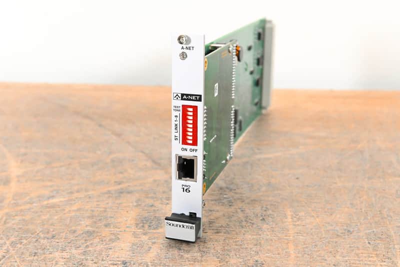 Studer Aviom A-Net Card for D21m & D23m Modular I/O Systems CG01GWC image 1