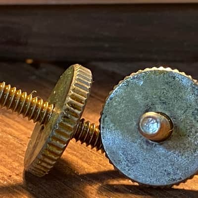 General Vintage Tone Master of Aging Les Paul ABR1 Small posts and Thumbweels True brass nickel pla image 1