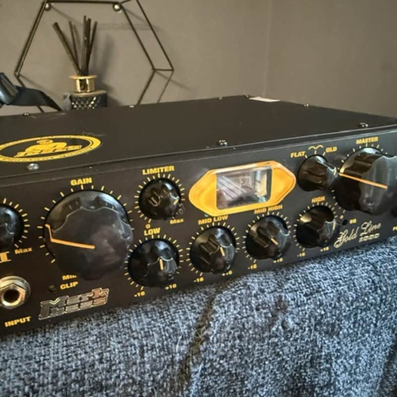 Markbass Little Mark Vintage 1000 1000-Watt Bass Amp Head 2021 - Present - Black image 1