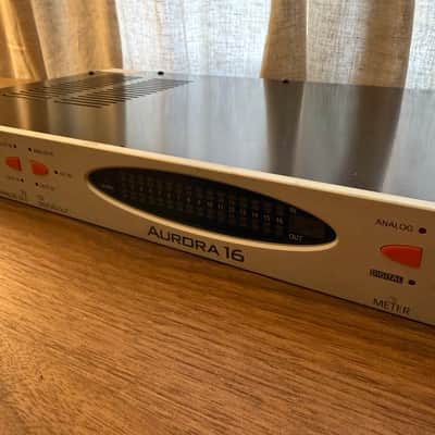 Lynx Aurora 16 16-Channel Mastering AD/DA Converter 2000s - Silver image 2