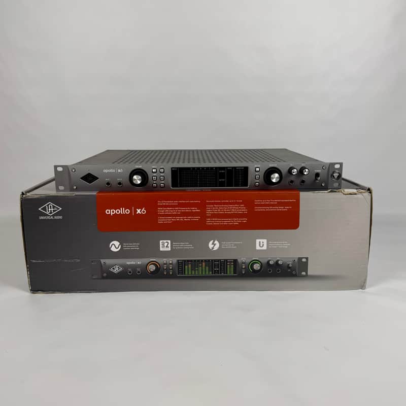 Universal Audio Apollo X6 Thunderbolt 3 -Used- Black Lion Audio Mod Bild 1