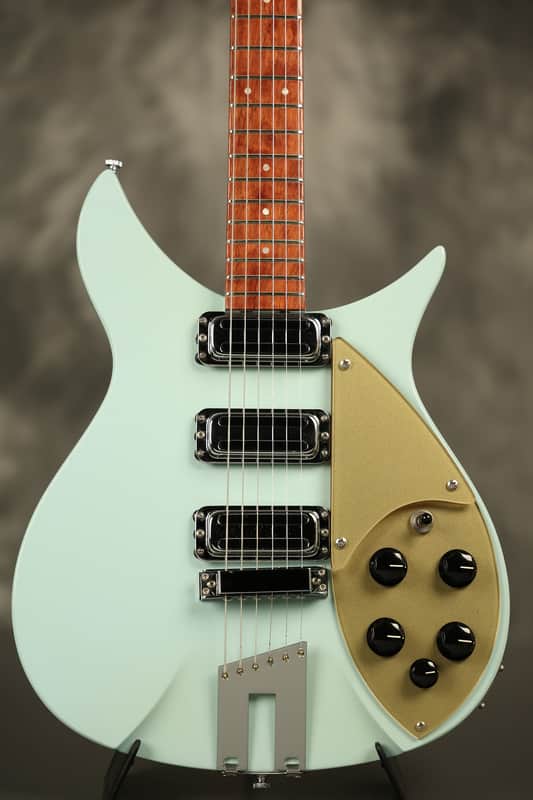2006 Rickenbacker 350V63 pro refinish in BLUE BOY image 1