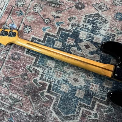 1992 Fender Precision Bass Standard MIM Made In Mexico Black Electric Bass Guitar W/ Hardshell Case & Upgrades! image 13