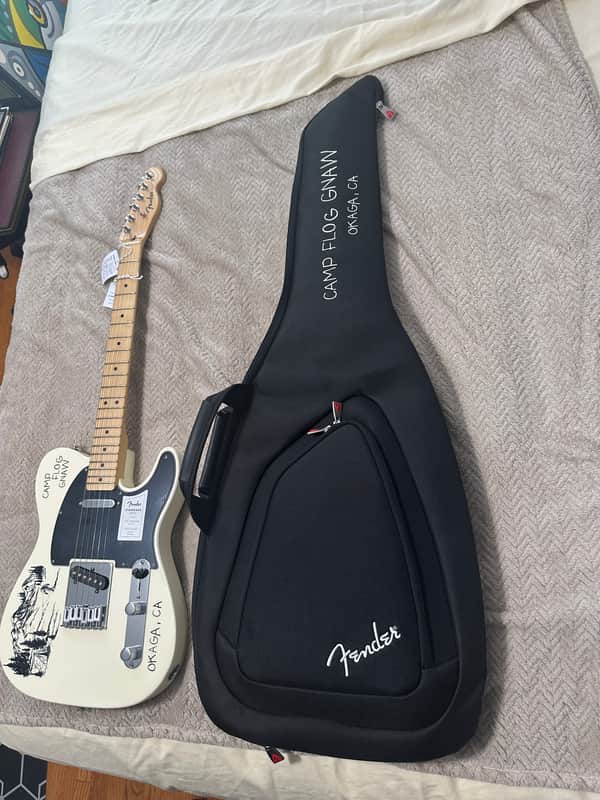 Fender Tyler, The Creator Signature Camp Flog Gnaw Standard Telecaster 2025 - Olympic White image 1