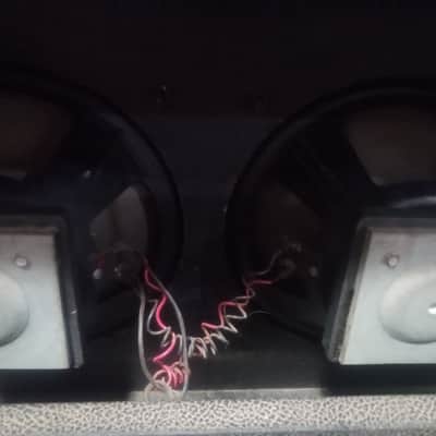 Acoustic 2x12 125 model  1970s - Black blue white image 7