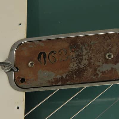1965 SILVERTONE model 1417 L 1413 w/Vibrato TURQUOISE image 24