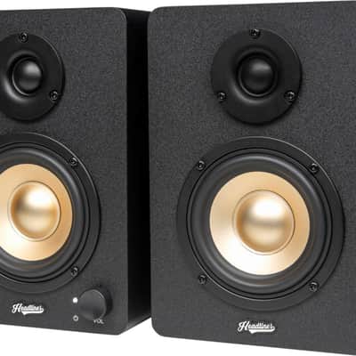 Headliner HD3 3.5" Powered Studio Monitor Pair, Black image 2