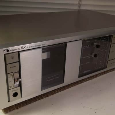 1983 Nakamichi BX-1 Silverface Stereo Cassette Deck New Belts & Complete Serviced 06-17-2024 Excellent Condition #943 image 5