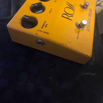 Ross Stereo Delay R80 1970s - With three Reticon SAD1024 BBD And US Power Plug image 3