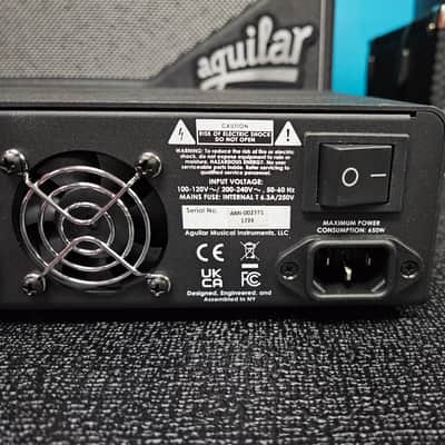 Aguilar AG 500 V2 500-Watt Bass Amp Head - Black image 8