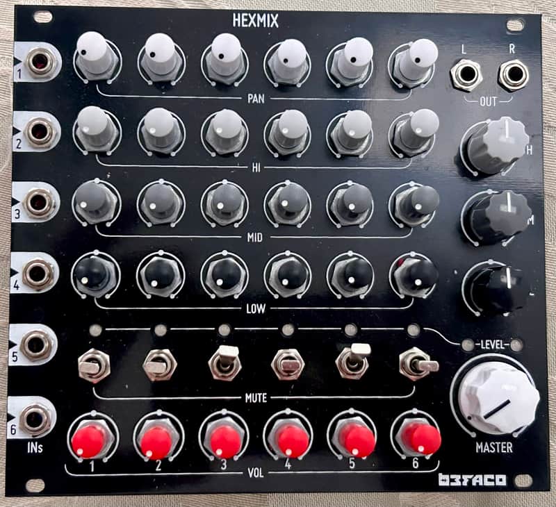 Befaco Hexmix Eurorack Synthesizer Module 2010 - Present - Black image 1