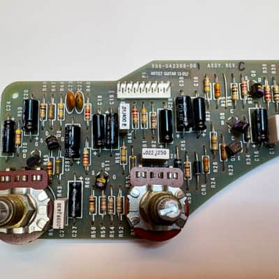 Vintage 1977 Gibson RD Artist Moog Complete Active Circuit Board & Wiring Harness - Untested / Intact image 7