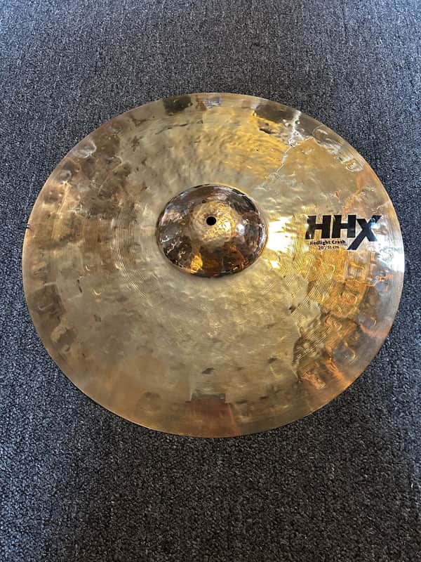 Used Sabian HHX Redlight 20" Crash 1968g w/ video demo of actual cymbal for sale image 1