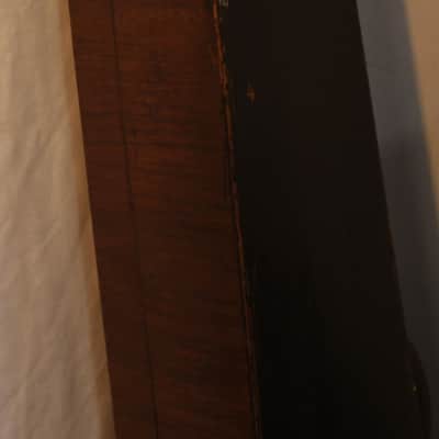 None vintage wood violin case early 1900s - Rosewood image 6