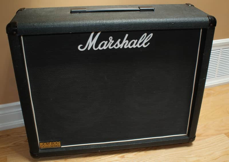 Marshall JCM 800 Lead Series Model 1936 2x12" Guitar Speaker Cabinet early 80's image 1
