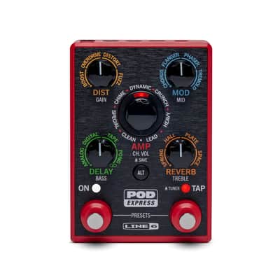 Line 6 POD Express Guitar Effects Processor Pedal image 1