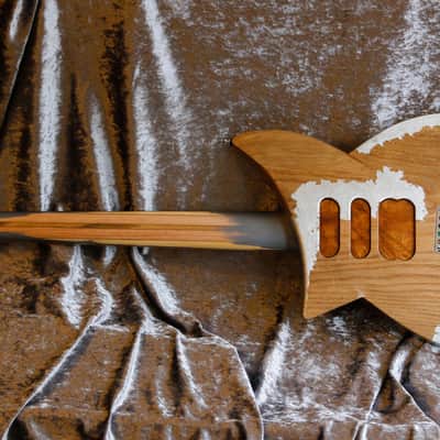 Build to order GB Liuteria Boutique Plié 6 string silver leaf relic edition image 13
