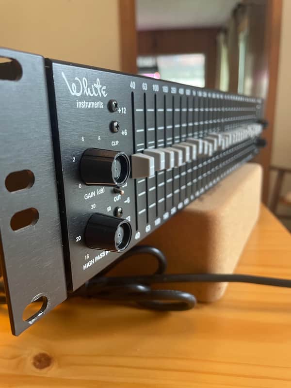 White Instruments Model 4675 Graphic EQ / Equalizer (Proportional Q, Great for Recording Use) image 1