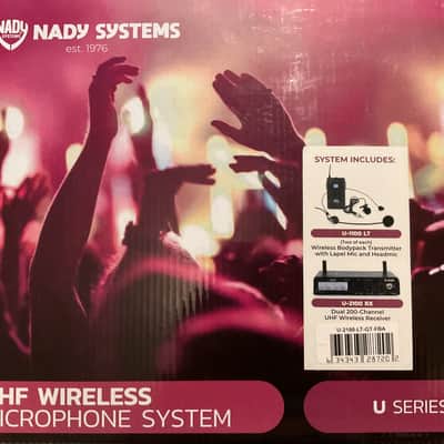 Nady UHF Wireless Microphone System U-2100-LT-GT-FBA image 10