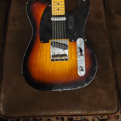 Fender Telecaster 1952 Custom Shop Journeyman Relic Limited Edition 2016 Sunburst image 7