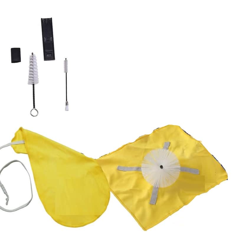 Alto Saxophone ALL-INCLUSIVE Giftable Care Kit: Mouthpiece Brush + Dust Brush + 2 Microfiber Cleaning Swab + Thumb Cushion + Premium Cork Grease + Reed Case, Handy Case, Extend Life of Sax! image 1