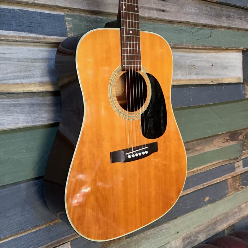 Morris W-15 Acoustic Guitar from 1972 | Reverb