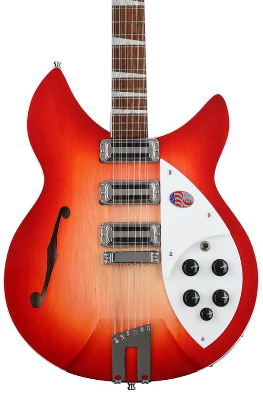 Rickenbacker 1993Plus Semi-hollowbody Electric Guitar - Fireglo image 1