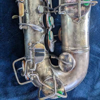 Conn New Wonder II "Chu Berry" alto saxophone, Repadded + Serviced, ready to play! image 7