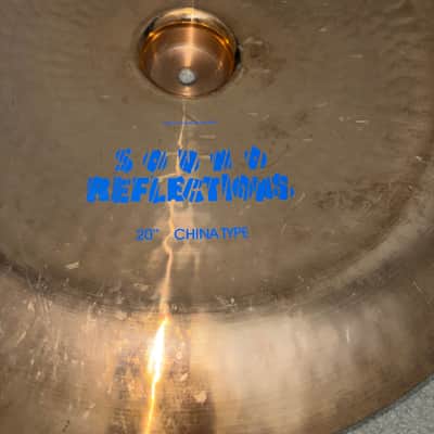 Paiste 20" 2000 China Type Cymbal 1986 - 1993 - Reflections image 3