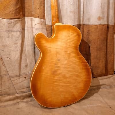 G.L. Stiles Archtop Electric 1960's Natural image 9