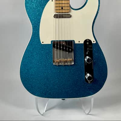 Mario Guitars 2021 Baritone T-Style Blue Metallic finish NEW (Authorized Dealer) image 2
