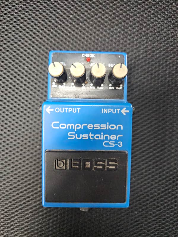 Boss CS-3 Compression Sustainer (Silver Label) 1997 - Present - Blue image 1