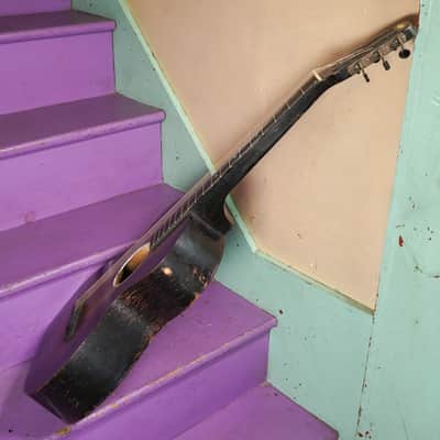 1930s Oahu (Kay) Squareneck Hawaiian Parlor Guitar (VIDEO! Fresh Work, Ready) image 13