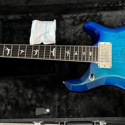 PRS S2 McCarty 594 2022 - Present - Lake Blue with bill lawrence L90 bridge pickup and hard case image 1