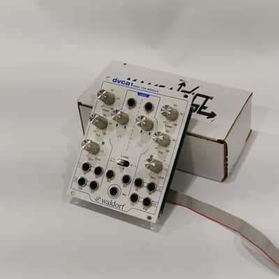 Waldorf DVCA1 Dual VCA LPG Mixer Module 2016 White CV Audio image 2
