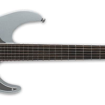 ESP LTD Ken Susi KS M-6 Evertune ET Metallic Silver Electric Guitar + Hard Case - BRAND NEW! image 4