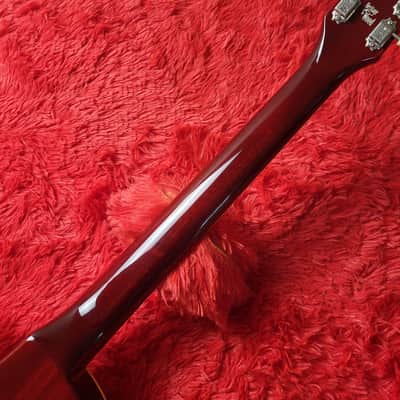 History GH-LSV 2011 Les Paul Standard - Faded Cherry Sunburst - Top Of The Line Model - Solid Figured Heritage Maple Wood Top - J Custom Level - Custom Shop Finish Frets - Made By Fujigen in Japan MIJ image 15