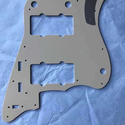 Custom New 4 Ply Ivory White Pearl Japan Jazzmaster Style Guitar Pickguard Scratch Plate image 7