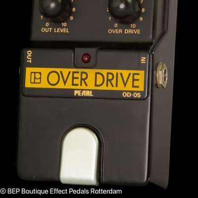 Pearl OD-05 Overdrive mid 80's s/n 894435 Japan image 5