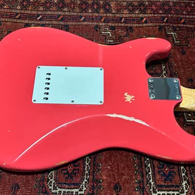 Fender Custom Shop '60 Reissue Relic Stratocaster 2022 Fiesta Red image 12