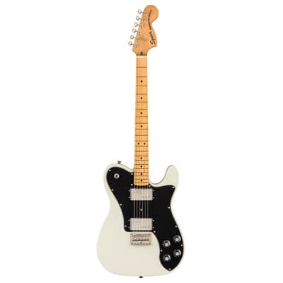 Used Squier Classic Vibe '70s Telecaster Deluxe - Olympic White w/ Maple FB image 2