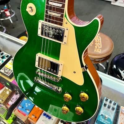 Gibson Custom Shop Wildwood Spec 1957 Les Paul Standard, Green Sparkle with Case image 6
