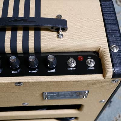 Supro 1820R Delta King 10 5-Watt 1x10" Guitar Combo 2021 - Present - Tweed / Black Stripes image 11