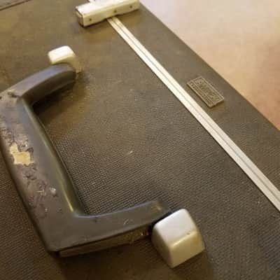 Ampex USA made Empty Suitcase Cabinet Gig Box Project 1960s image 5