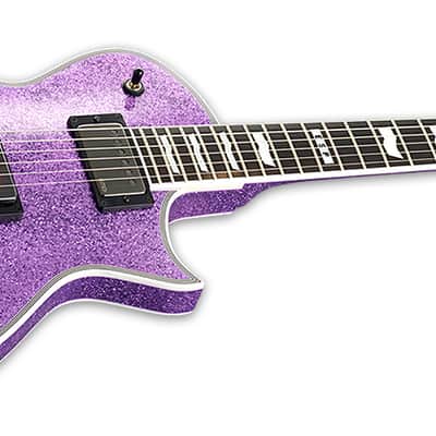 ESP E-II Eclipse DB Purple Sparkle Electric Guitar + Hardshell Case B-Stock MIJ Made in Japan EII image 2