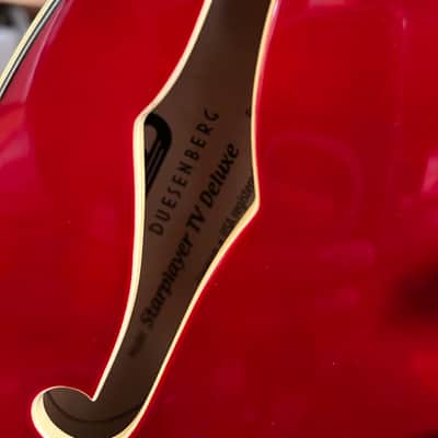 Duesenberg Starplayer TV Deluxe 2019 - 2021 - Crimson Red image 3